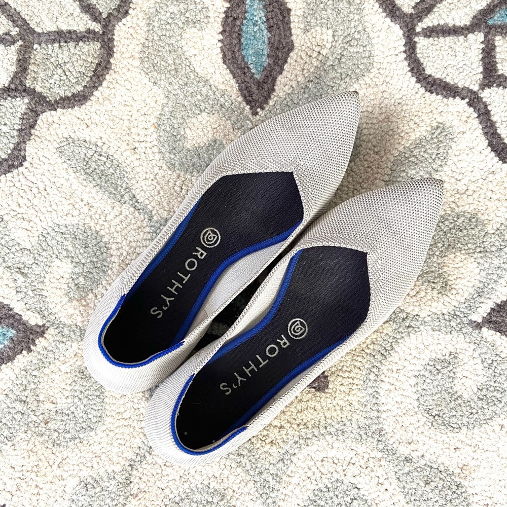 Rothys The Point Ballet Flat EUC Sz 10